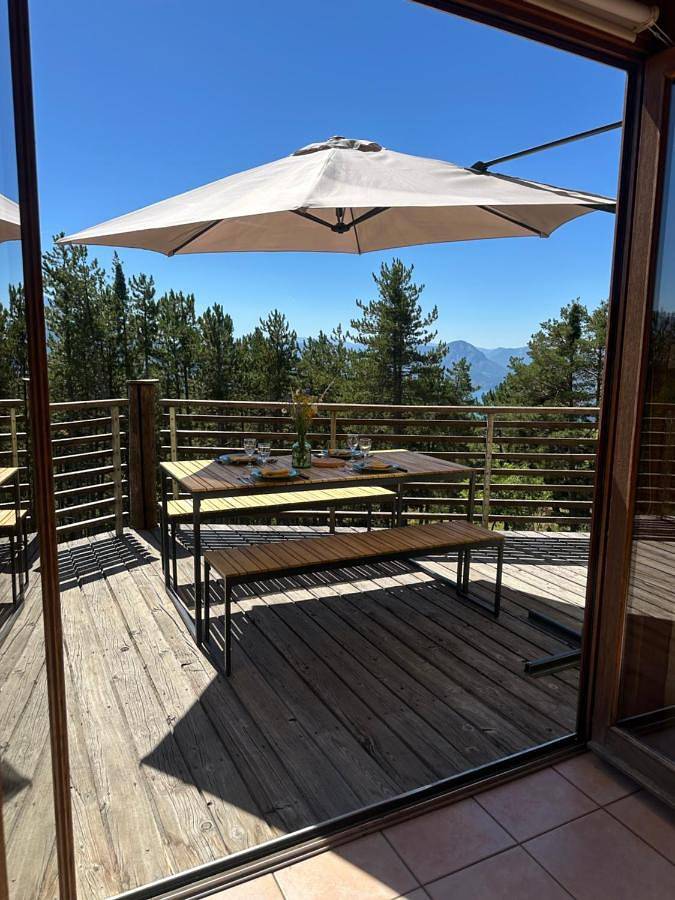 Gîte pour 8 personnes, avec Balcon ainsi que Terrasse et Vue à Saint-Apollinaire - 3
