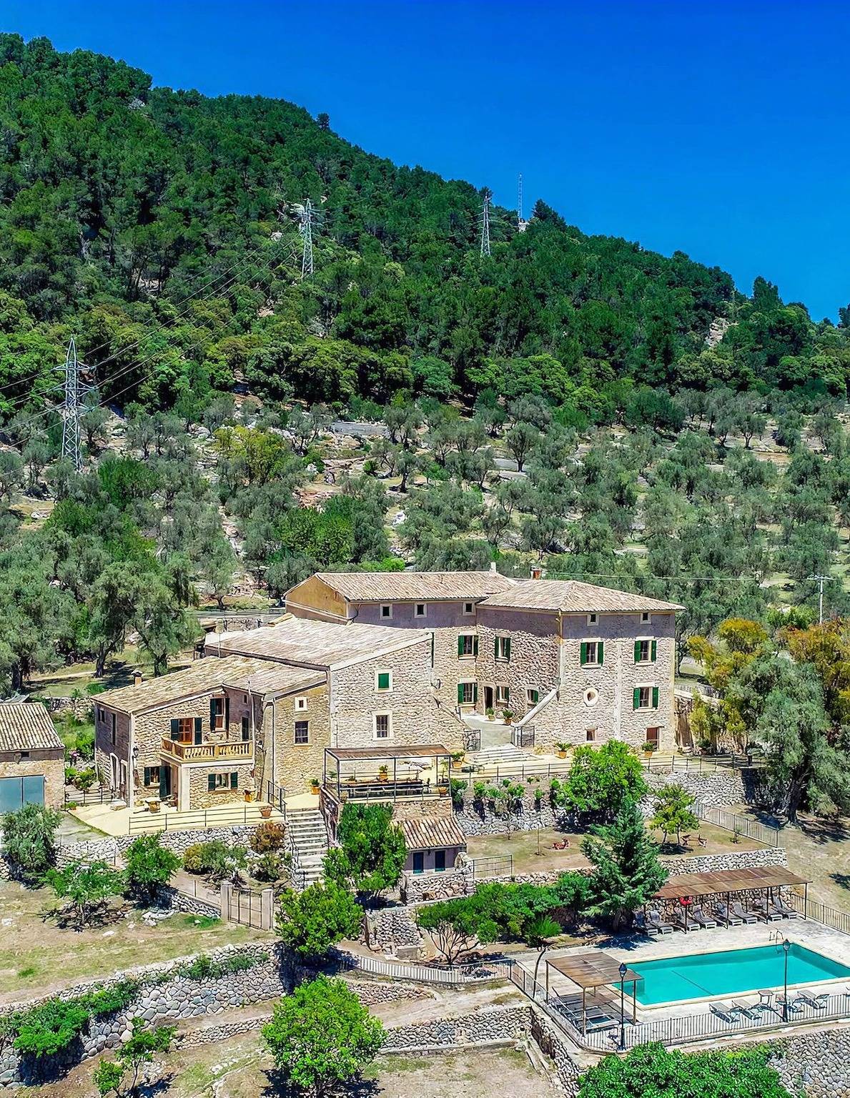 Finca d'Aldana in Bunyola, West Majorca