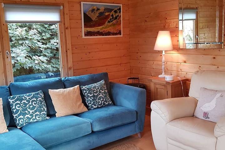 Log cabin for 4 people, with garden - 1