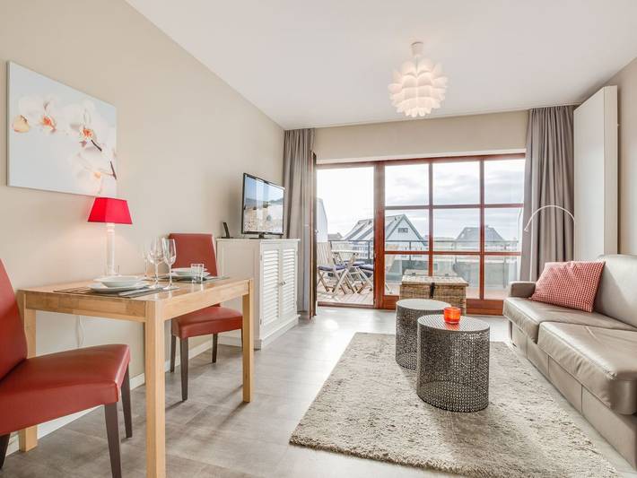 Ganze Ferienwohnung, Atlantik, App. 10a - Helles Appartement im 1. Obergeschoss, ca. 29 qm Nutzfläche für 2 Personen. in Nordfriesische Inseln (Schleswig-Holstein) (Schleswig-Holstein), Wenningstedt