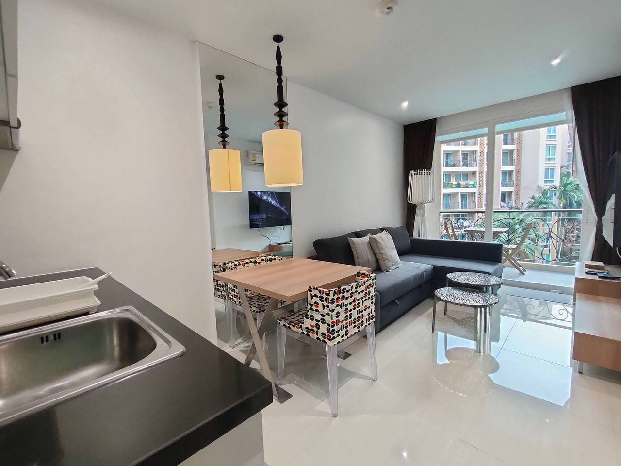 Vakantieappartement voor 3 Personen in Jomtien Beach, Changwat Chonburi
