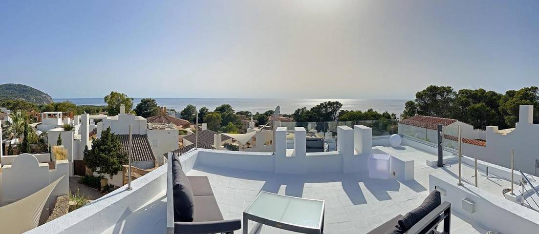 Chalet para 6 personas, con jardín además de piscina y vistas, Se admiten mascotas en Ibiza - 3