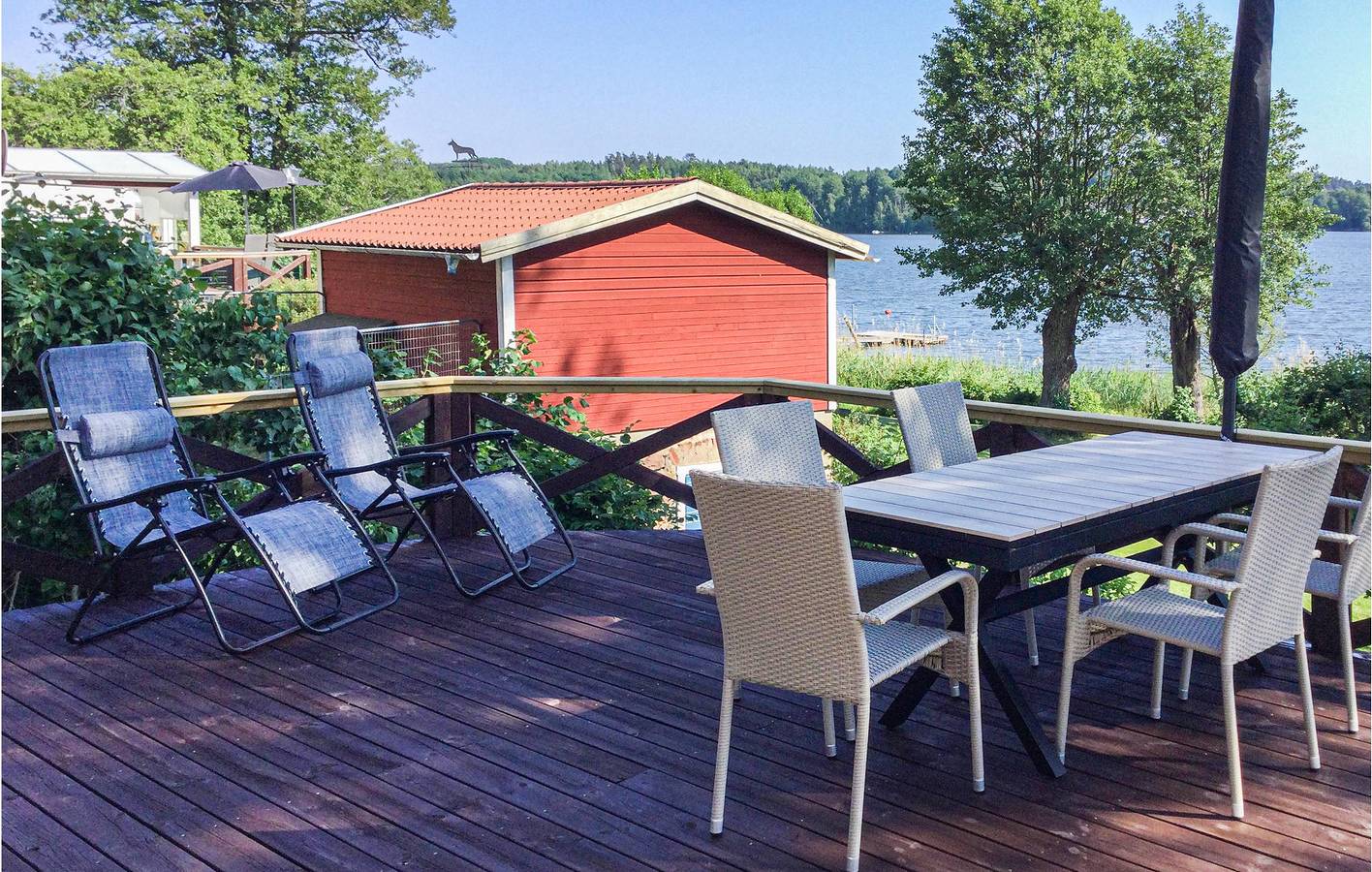 Hus för 4 Personer med terass in Mälaren