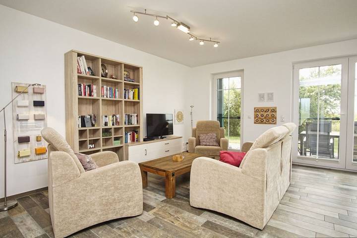 Ferienhaus für 6 Personen, mit Balkon und Terrasse sowie Garten und Ausblick in Vaschvitz - 3