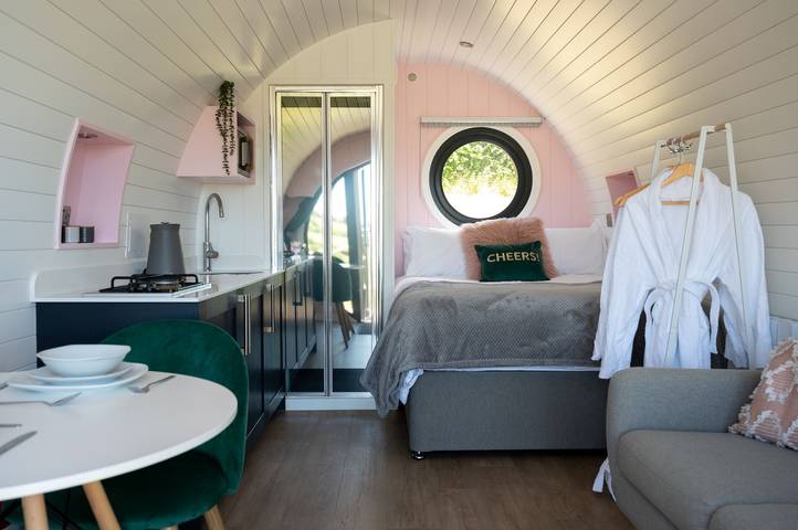 Glamping für 2 Personen, mit Whirlpool in Wales - 2
