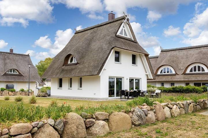 Cottage für 7 Personen, mit Sauna und Terrasse sowie Garten, mit Haustier am Salzhaff