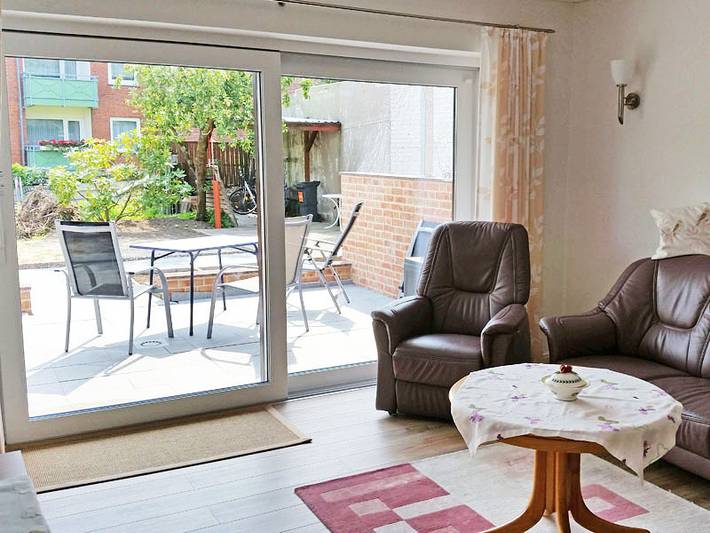 Villa am Park - 3-Raum-Ferienhaus in Büsum, Kreis Dithmarschen