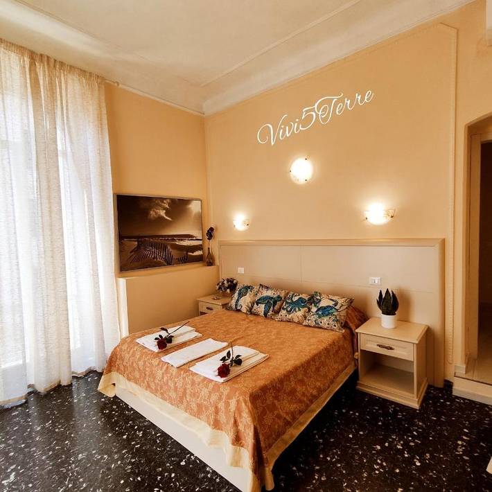 Pension voor 2 personen, met terras in La Spezia