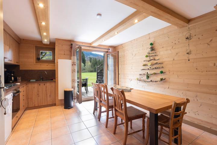 Chalet pour 10 personnes, avec jardin et sauna