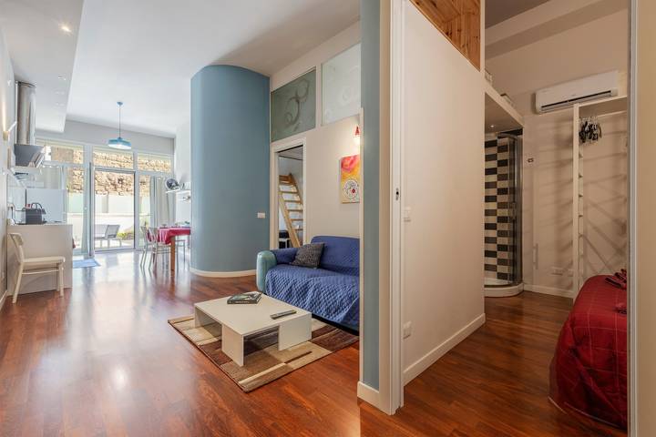 Location de vacances pour 5 personnes, avec Balcon à Palerme