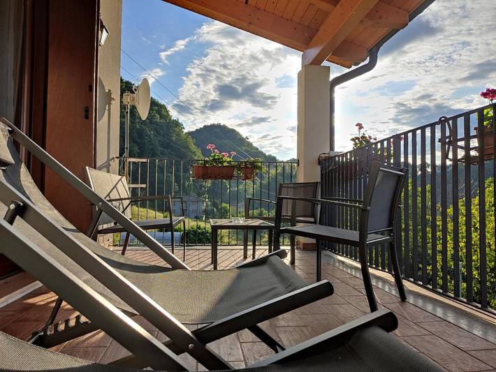 Gîte pour 4 personnes, avec vue ainsi que piscine et jardin, animaux acceptés dans Valdagno - 3