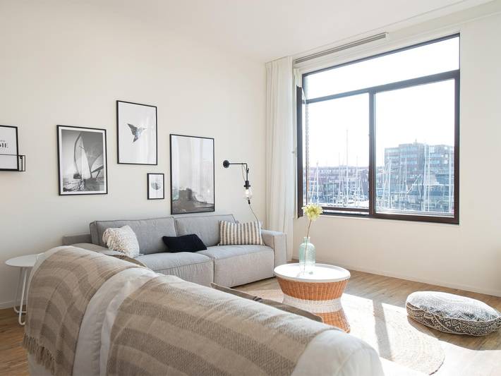 Ganze Wohnung, Moderne Wohnung mit Hafenblick in Scheveningen. in Scheveningen, Den Haag