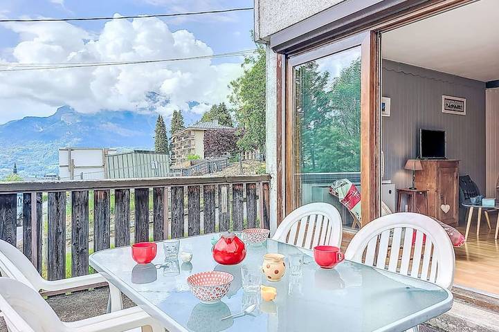 Appartement de vacances pour 6 personnes, avec terrasse et balcon/terrasse