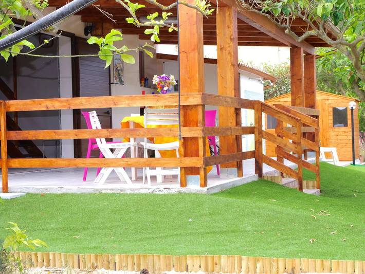 Ferienwohnung für 4 Personen, mit Garten