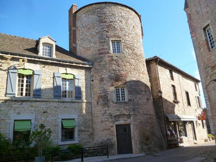Gîte pour 2 personnes, avec Terrasse ainsi que Piscine et Vue