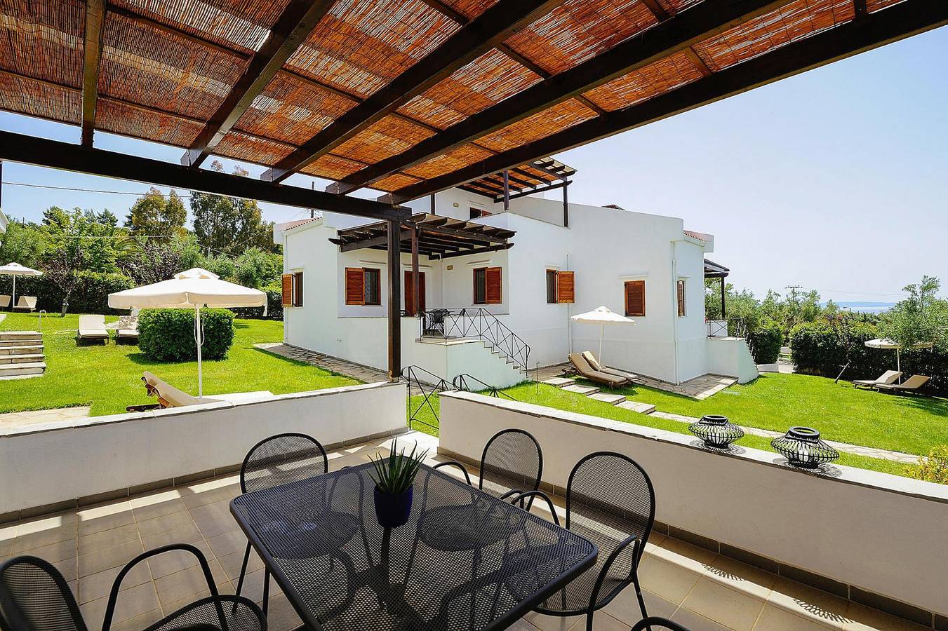Ferienhaus Gerakini mit Balkon in Gerakinis, Chalkidiki
