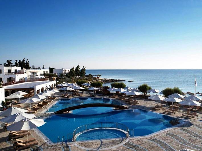 Ferienanlage für 2 Personen, mit Kinderpool und Garten sowie Pool auf Kreta