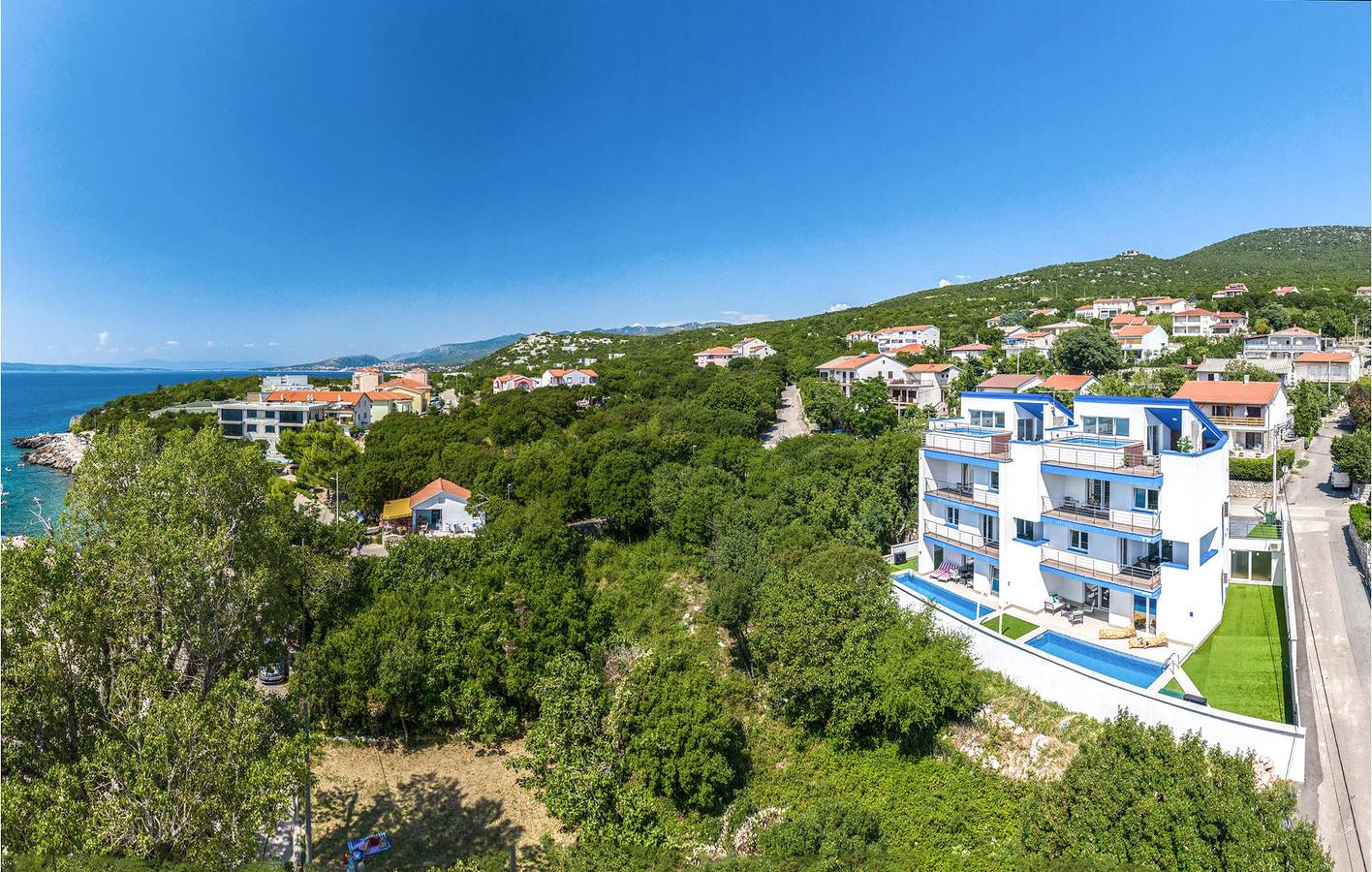 Cijeli apartman za odmor, Apartman za odmor za 4 osoba s terasa in Primorsko-goranska županija