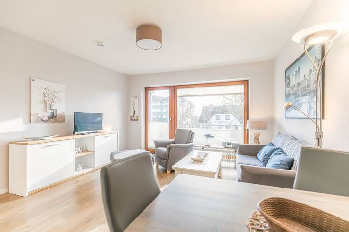 Ganze Wohnung, "Haus Nordseeblick Whg. 12" - Gute Lage, Fewo für 2 Personen, mit Balkon in Büsum, Kreis Dithmarschen