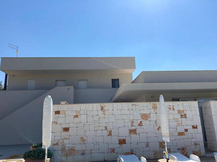 Gîte pour 4 personnes, avec bassin pour enfant et jardin ainsi que piscine et vue, animaux acceptés à Mesagne - 3