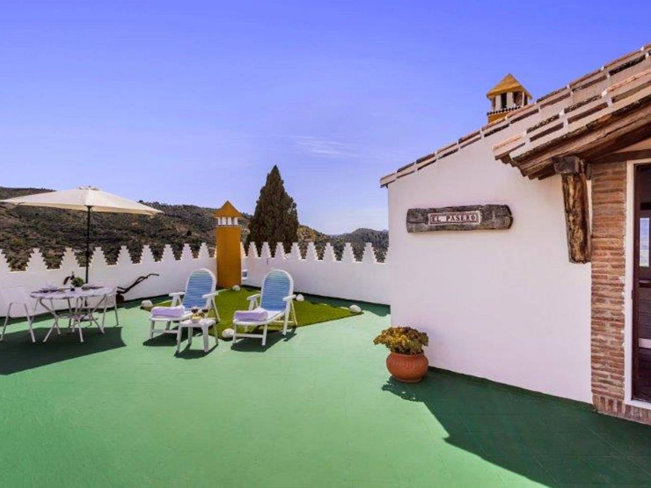 Apartamento entero, Spektakuläre Terrasse mit Grill in Alcaucín, Provincia de Málaga