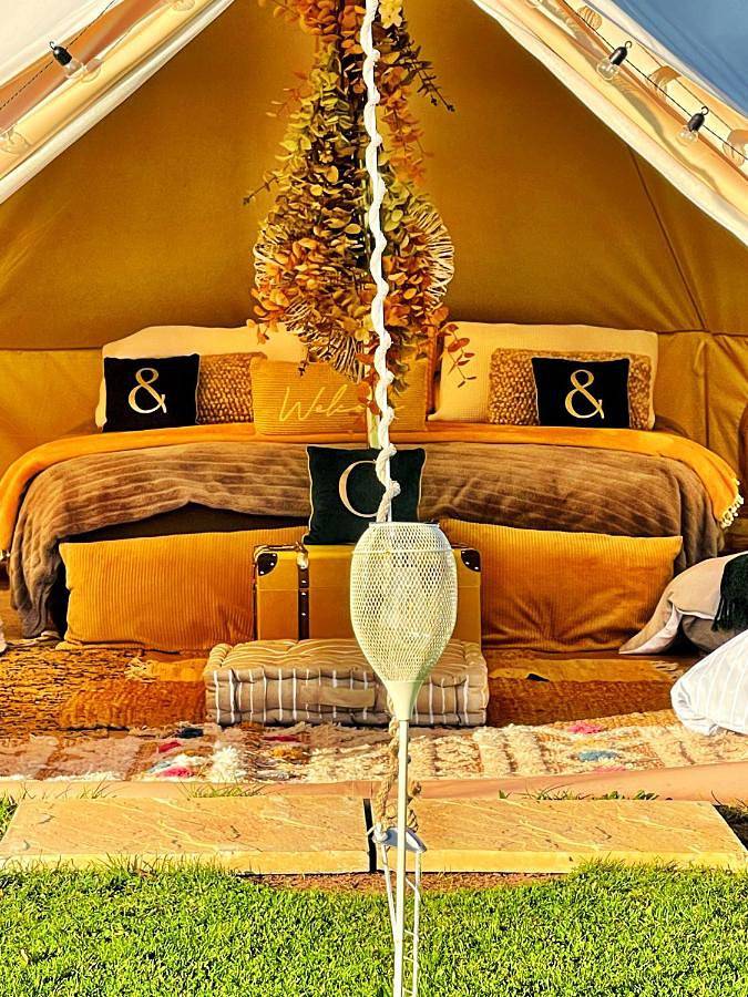 Cayoretreat Luxury Bell Tent in Brecon Beacons