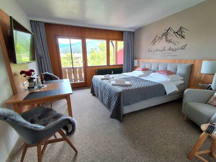 Alpenlust-Chiemgau - Chiemgau Karte - Vacation rental for 2 people, balcony, 1 living room/bedroom, 28 m²