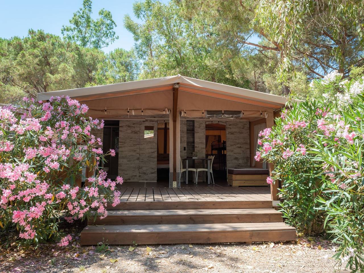 Apartamento vacacional entero, Safari-Lodge-Zelt in Castiglione della Pescaia in Castiglione della Pescaia, Provincia de Grosseto
