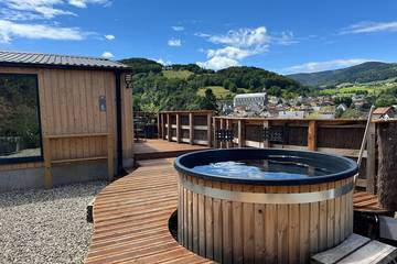 Gîte pour 4 personnes, avec jacuzzi à Orbey