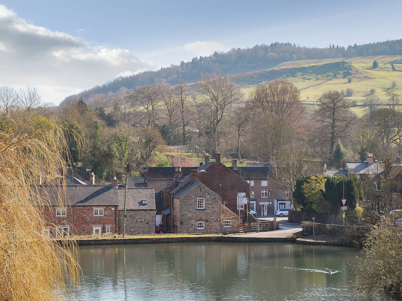 Mill Pond Cottage in Cromford, Derbyshire
