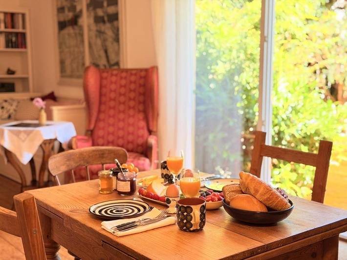 Ferienwohnung für 4 Personen, mit Terrasse und Garten sowie Ausblick in Diemelstadt - 3
