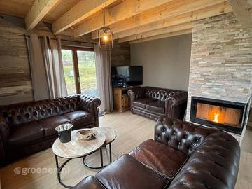 Gîte pour 8 personnes, avec terrasse ainsi que balcon/terrasse et sauna dans Wibrin