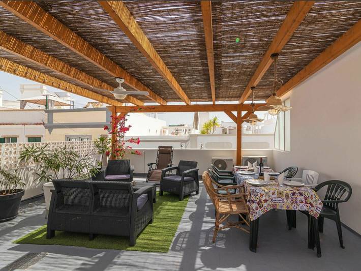 Casa de férias para 6 pessoas, com Terraço e Jardim em Olhão (Portugal)