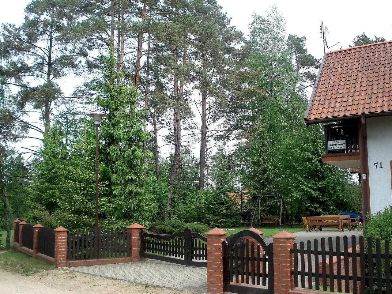 Dom Pod Sosnami - Dom Pod Sosnami 100.1 in Grunwald, Seenplatte von Ilawa