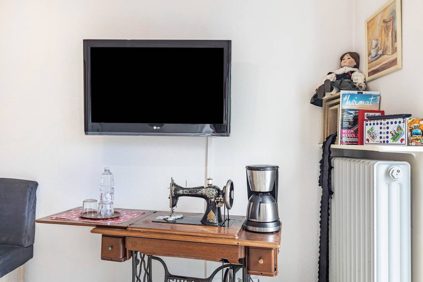 Ganze Wohnung, Ferienwohnung 'Schwarzwaldhirsch' mit Privatterrasse und Wi-Fi in Unterkirnach, Mittlerer Schwarzwald