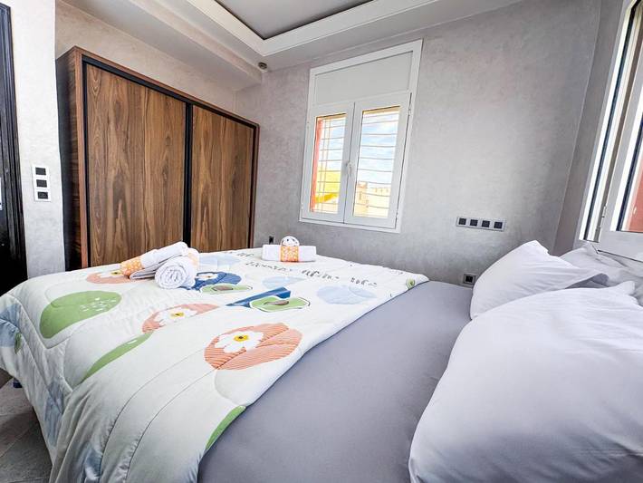 Location de vacances pour 5 personnes, avec balcon et vue dans Tnine Aglou - 3