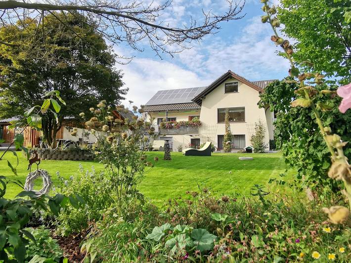 Ferienwohnung für 4 Personen, mit Ausblick und Garten sowie Balkon, kinderfreundlich - 1
