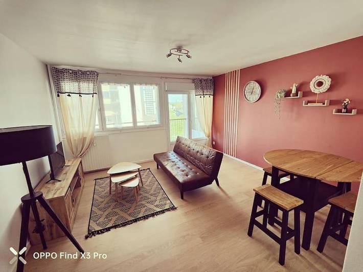 Appartement de vacances pour 6 personnes, avec balcon