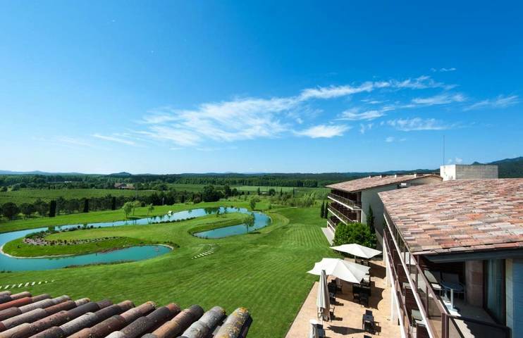 Hôtel pour 10 personnes, avec sauna et jardin ainsi que terrasse et jacuzzi à Santa Coloma de Farners