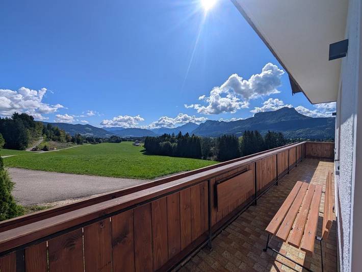 Bauernhof für 5 Personen, mit Ausblick und Seeblick sowie Garten am Mondsee