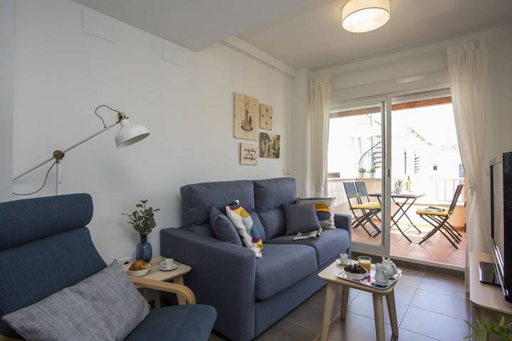 Apartamento de vacaciones para 6 personas, con piscina - 1