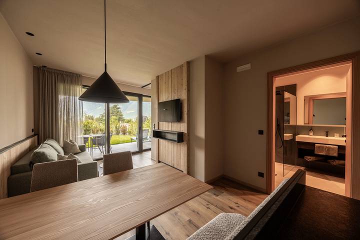 Ferienwohnung für 4 Personen, mit Garten in Schenna