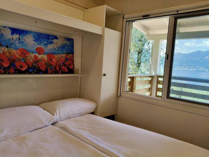 Camping für 5 Personen, mit Balkon und Terrasse sowie Garten in Brenzone - 2