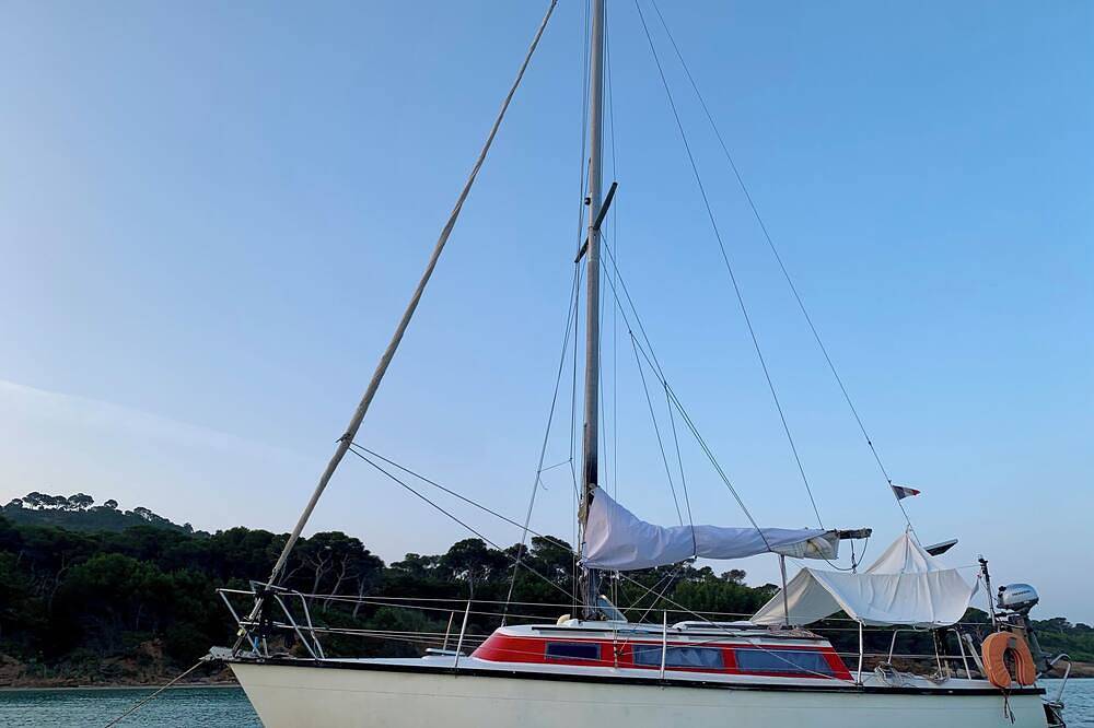 Sailing in Porquerolles in Hyeres, Porquerolles