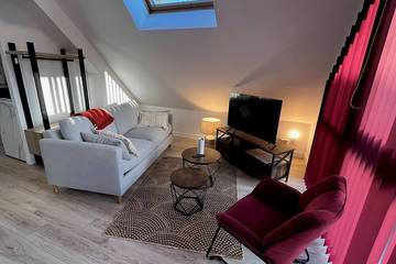 Gîte pour 2 personnes, avec jardin et terrasse à Vert-le-Grand