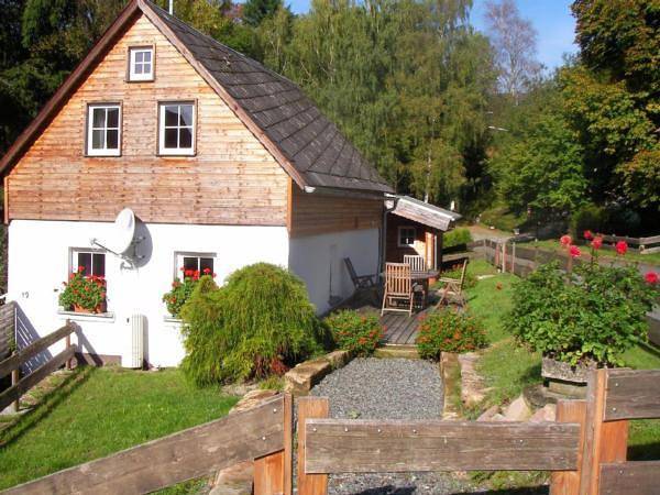Ferienhaus mit Garten in Elbersreuth in Presseck, Oberes Maintal - Coburger Land