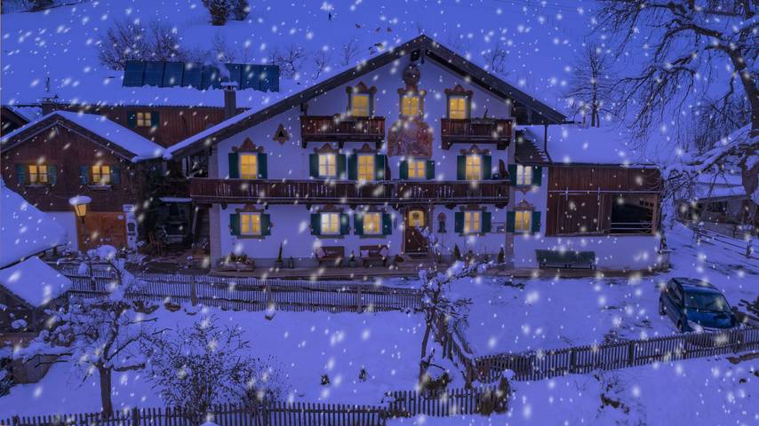 Ferienwohnung für 5 Personen, mit Ausblick und Balkon in Alpenwelt Karwendel - 2