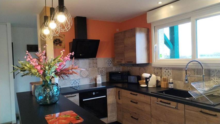 Gîte pour 4 personnes, avec Balcon et Terrasse ainsi que Jardin et Vue à Raon-aux-Bois - 4