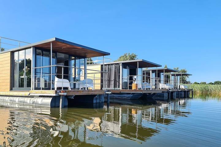 Hausboot für 2 Personen, mit Terrasse