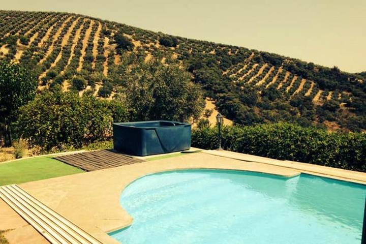 Casa rural para 21 personas, con jardín además de piscina y terraza, Se admiten mascotas en Montefrío - 3